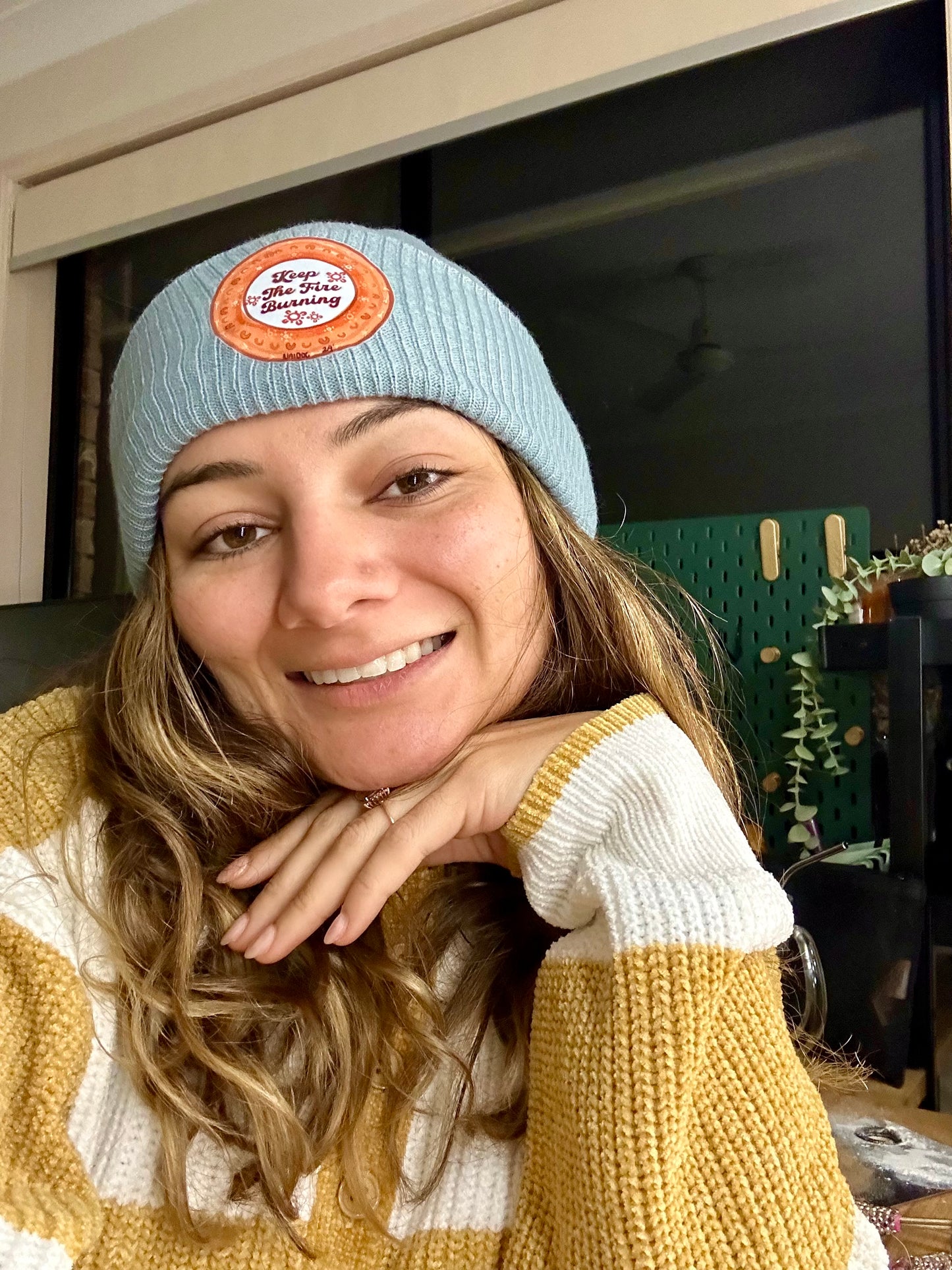 Keep the Fire Burning Beanie