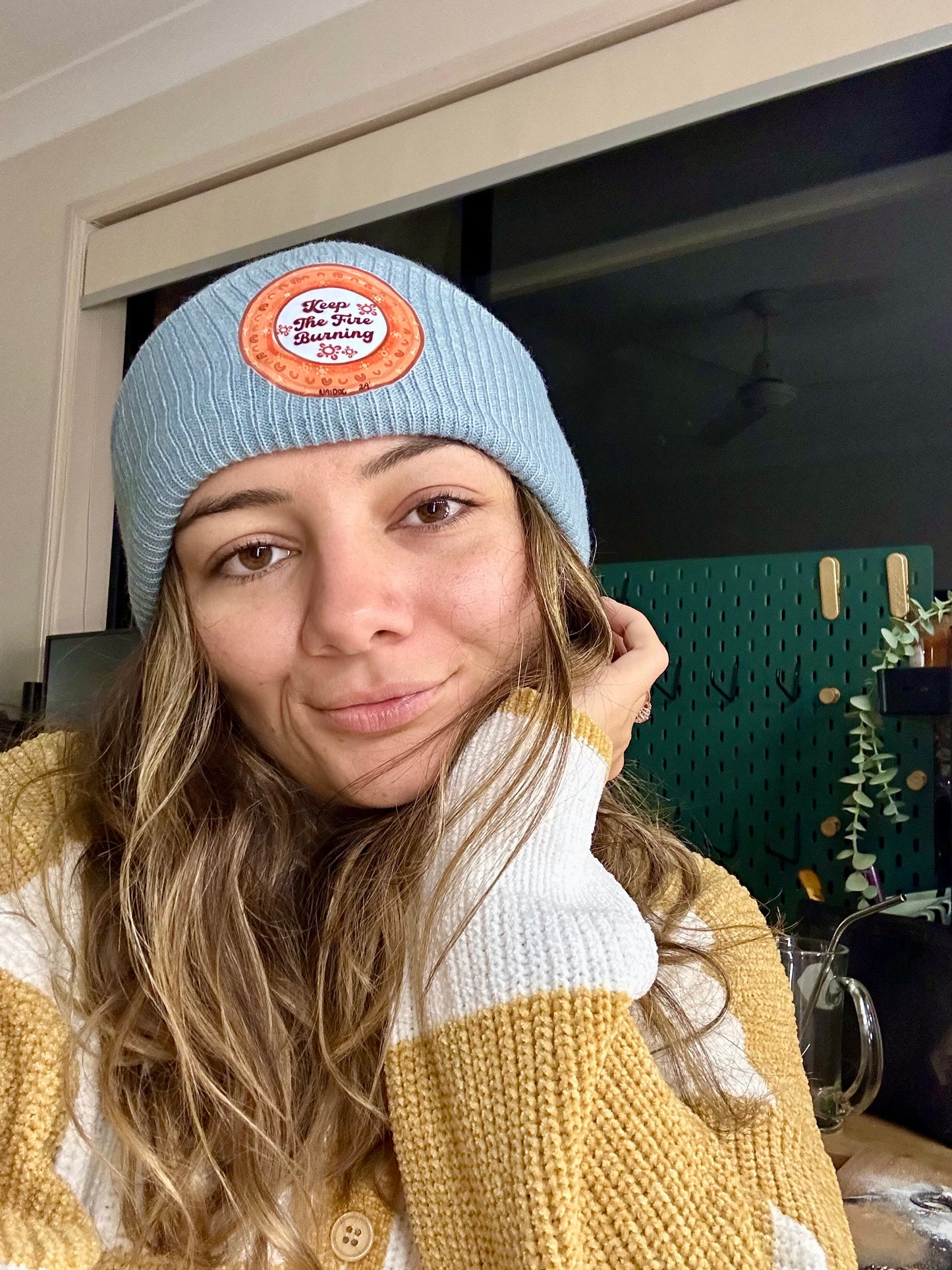 Keep the Fire Burning Beanie