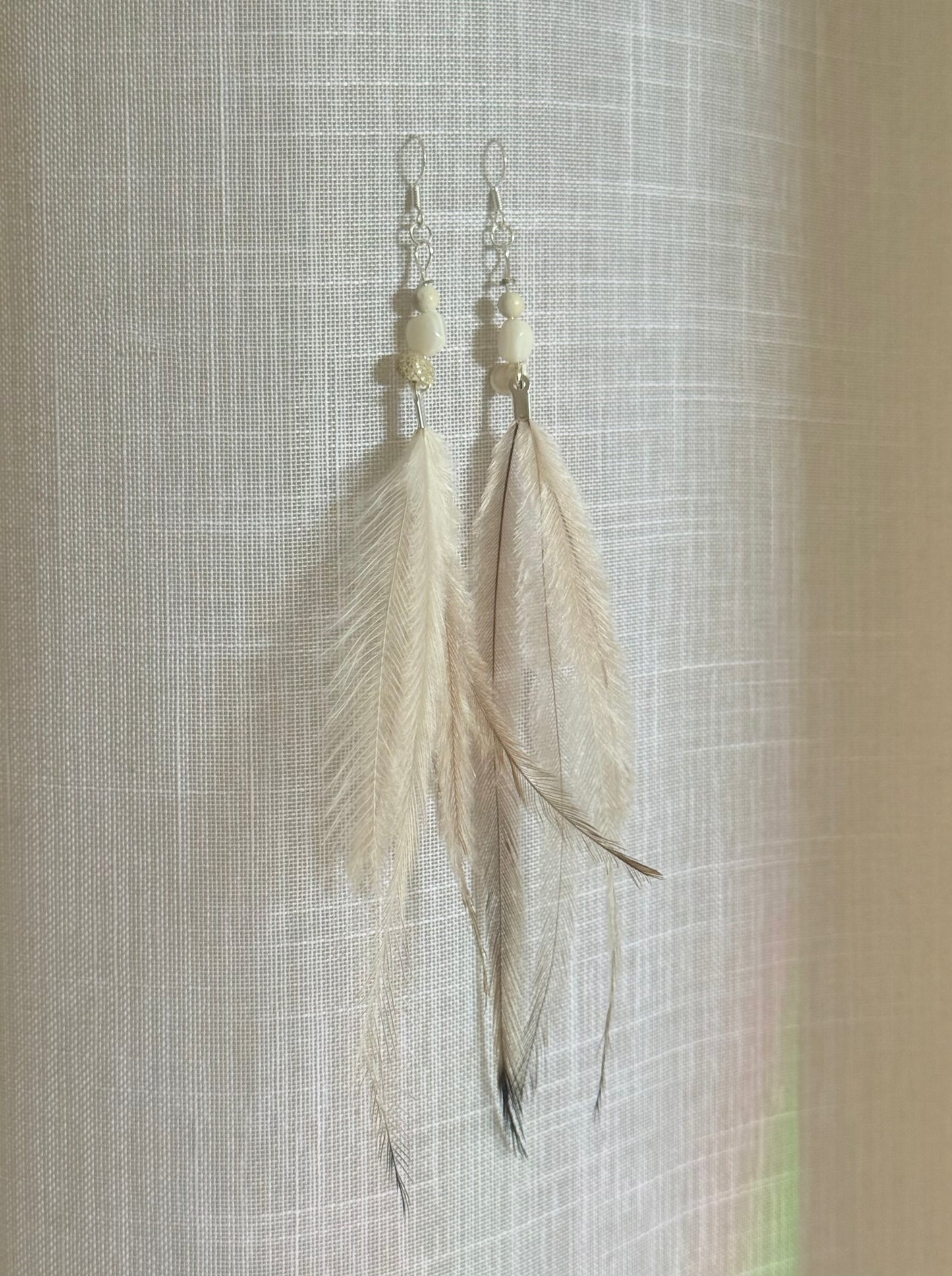 Emu Feather Earrings