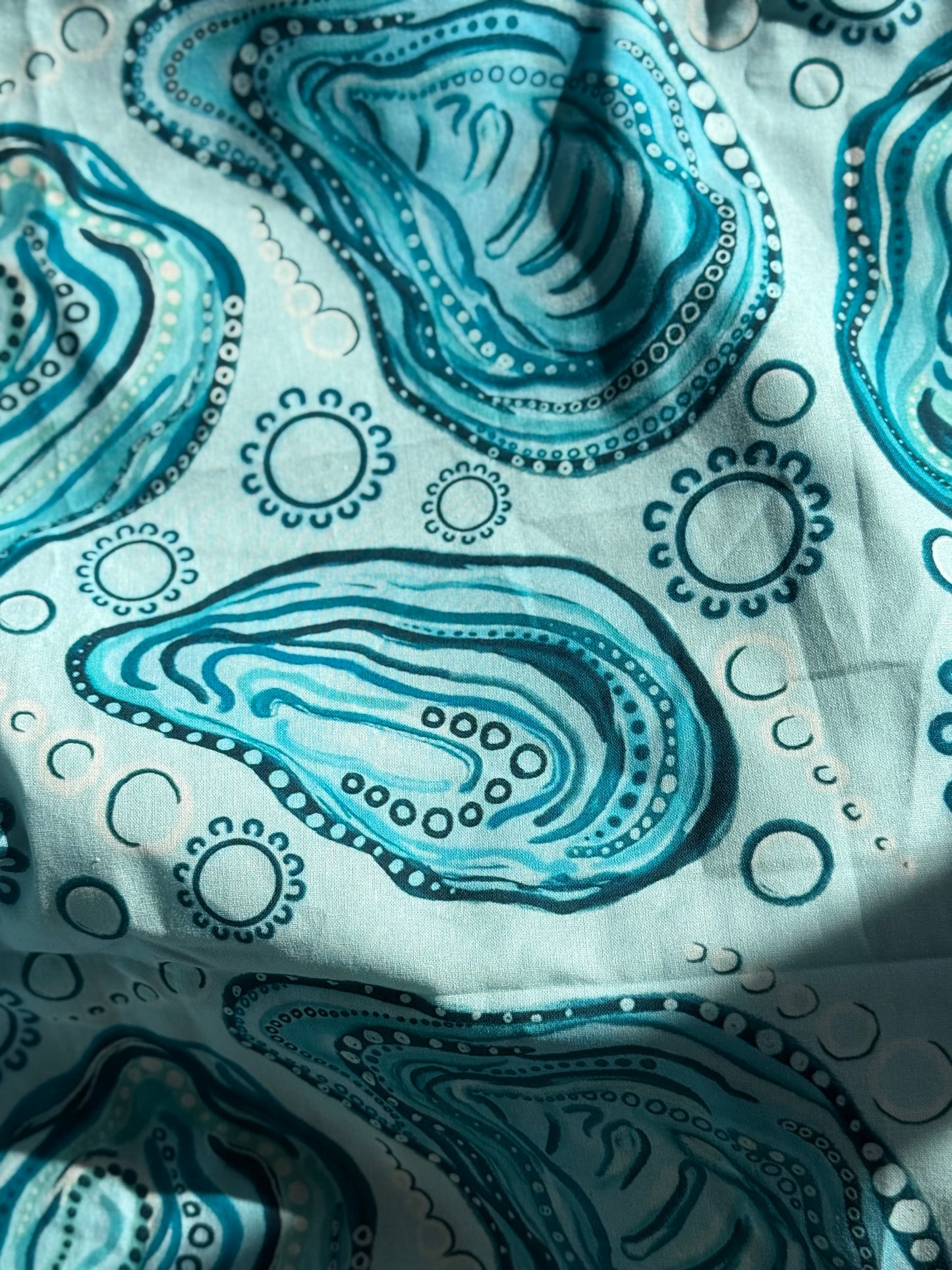 'Sea Country Calling' – 100% Cotton Fabric (By the Metre)