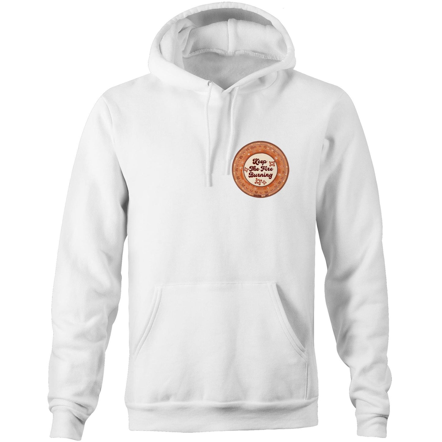 Keep the Fire Burning Pocket Hoodie Sweatshirt