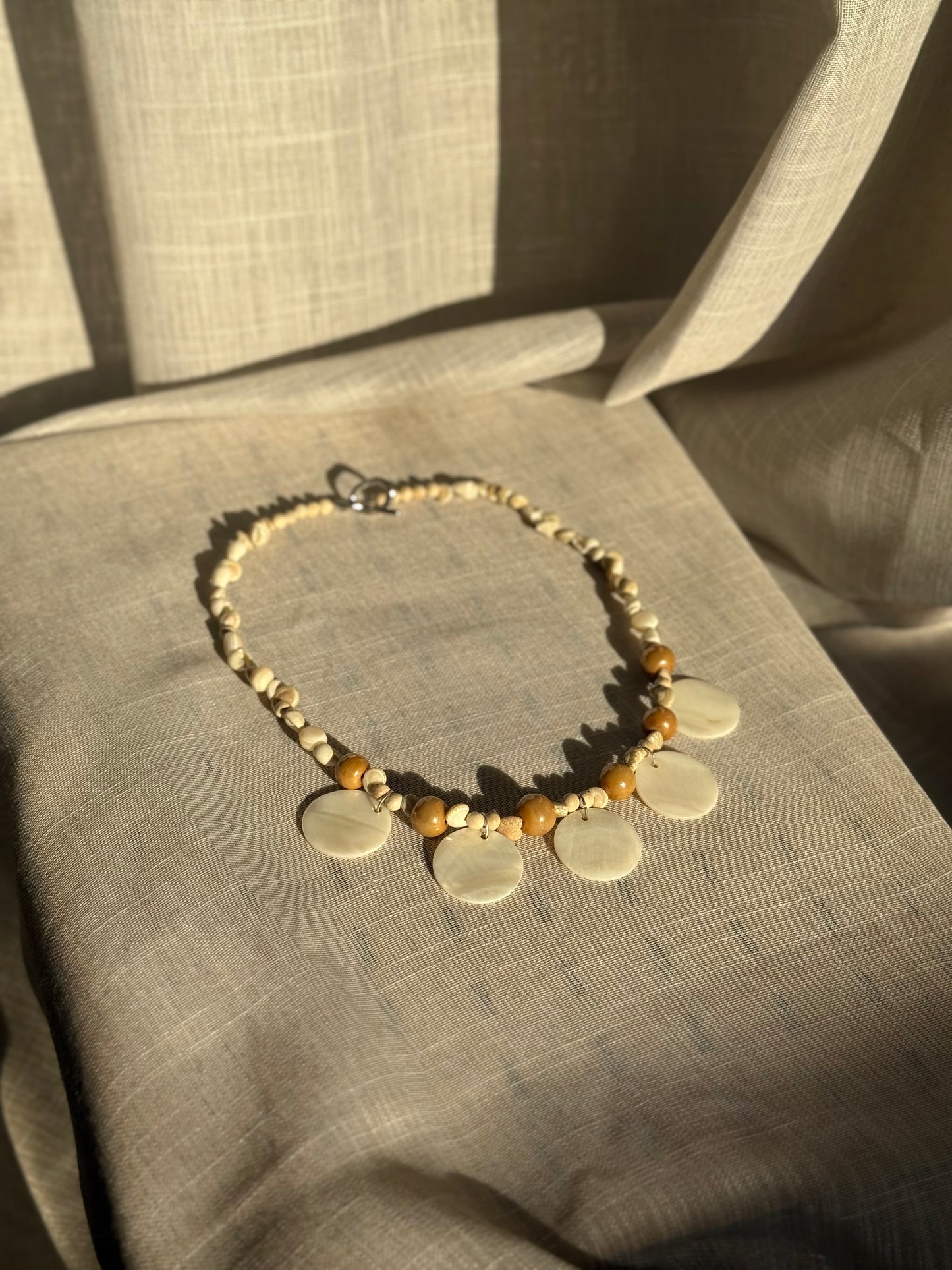 Shell Beaded Necklace