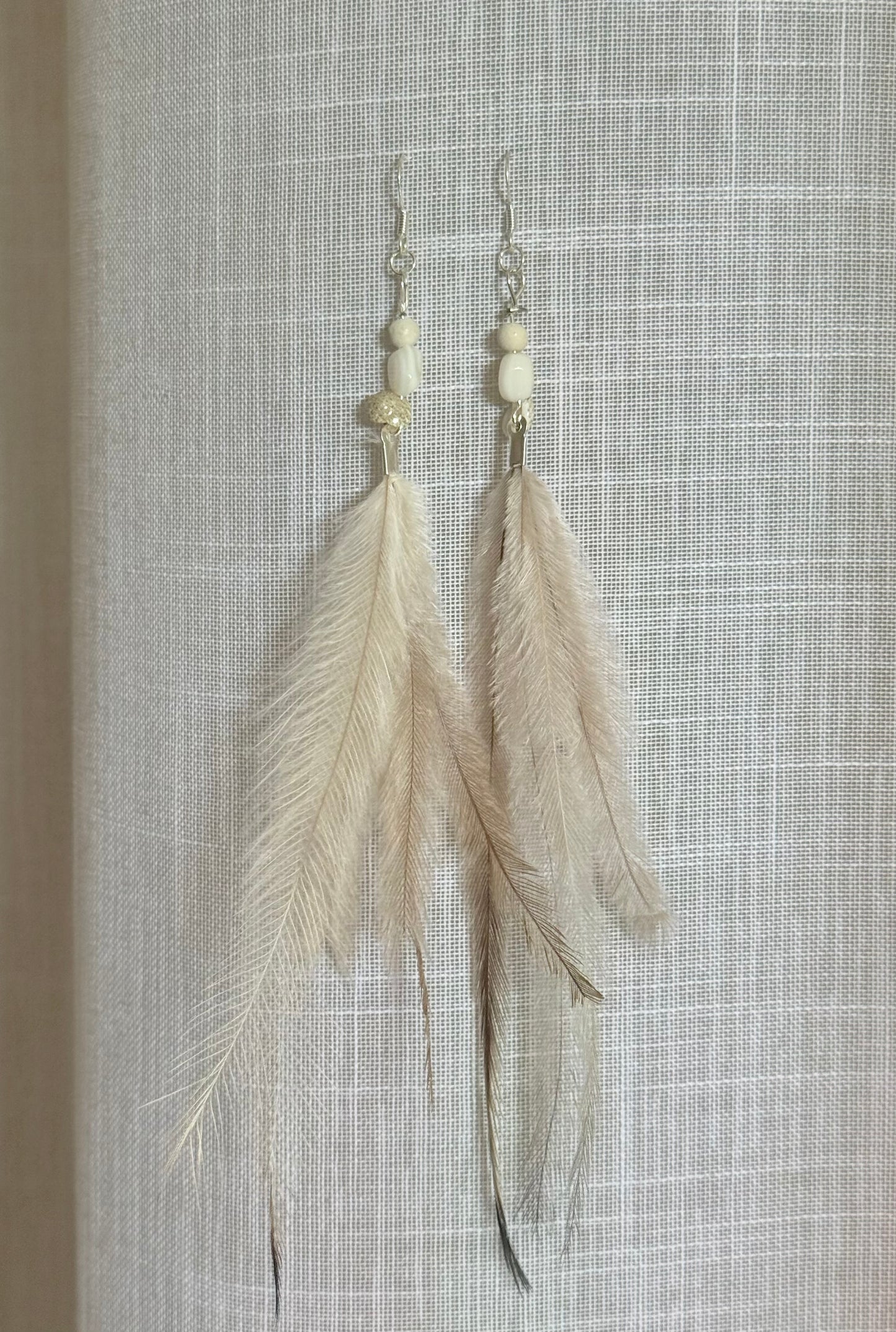 Emu Feather Earrings