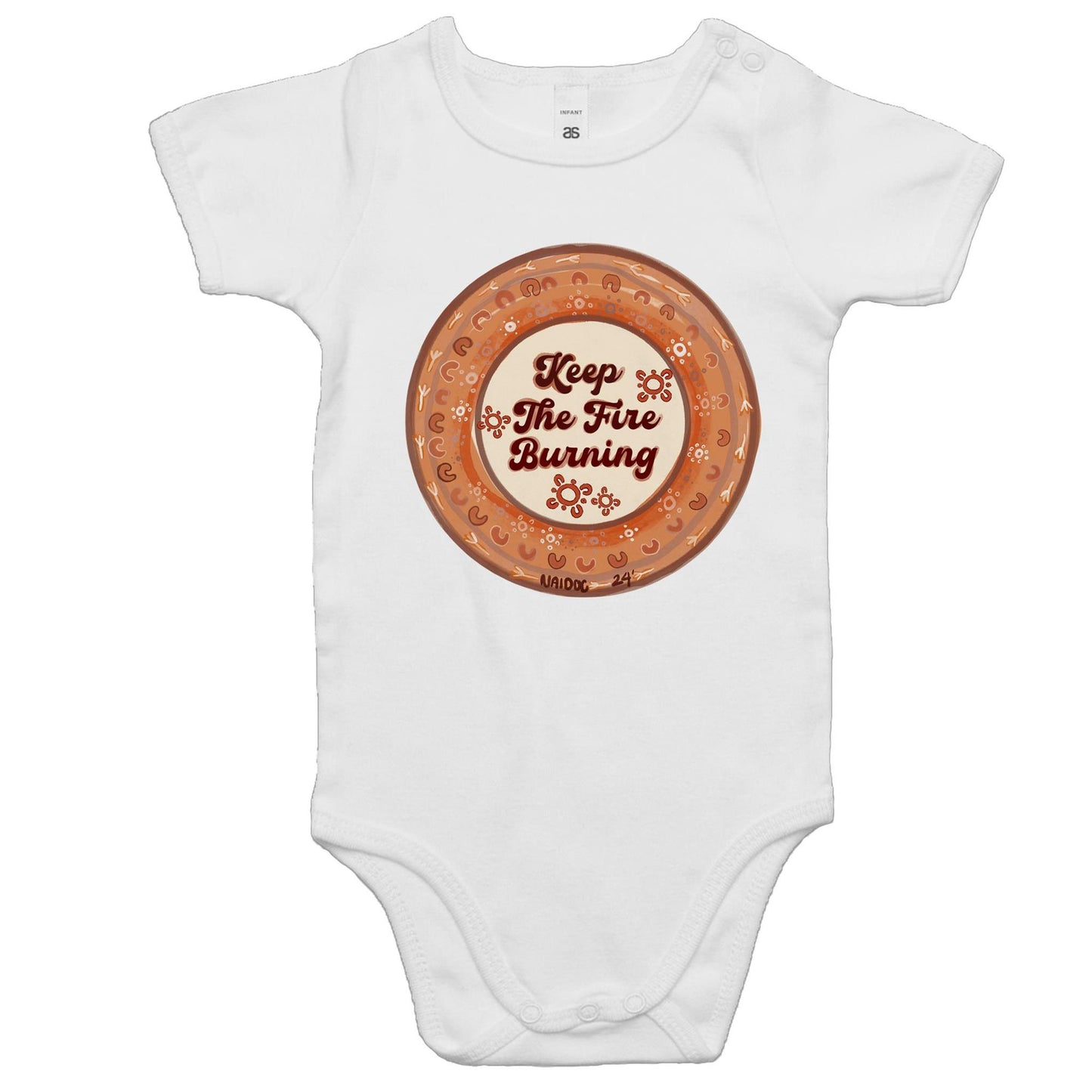 Keep the Fire Burning Onesie Romper