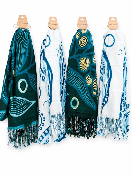 ‘Where the Bush Breathes’ Winter Scarf