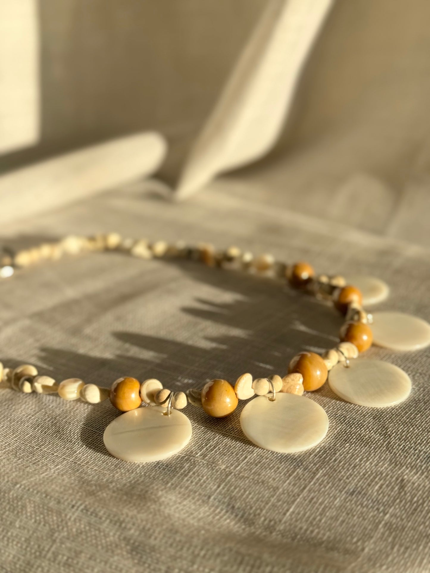 Shell Beaded Necklace
