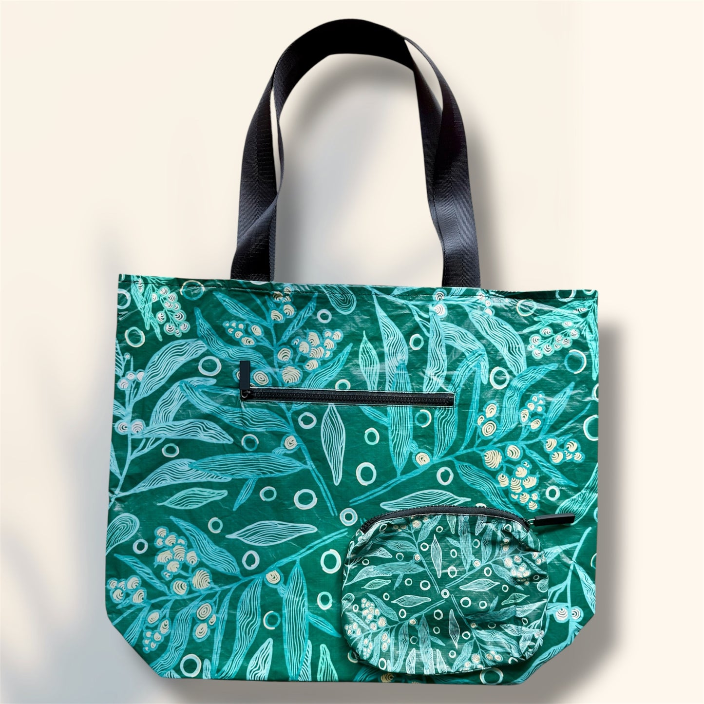 ‘Where the Bush Breathes’ - Recycled Plastic Tote & Pouch
