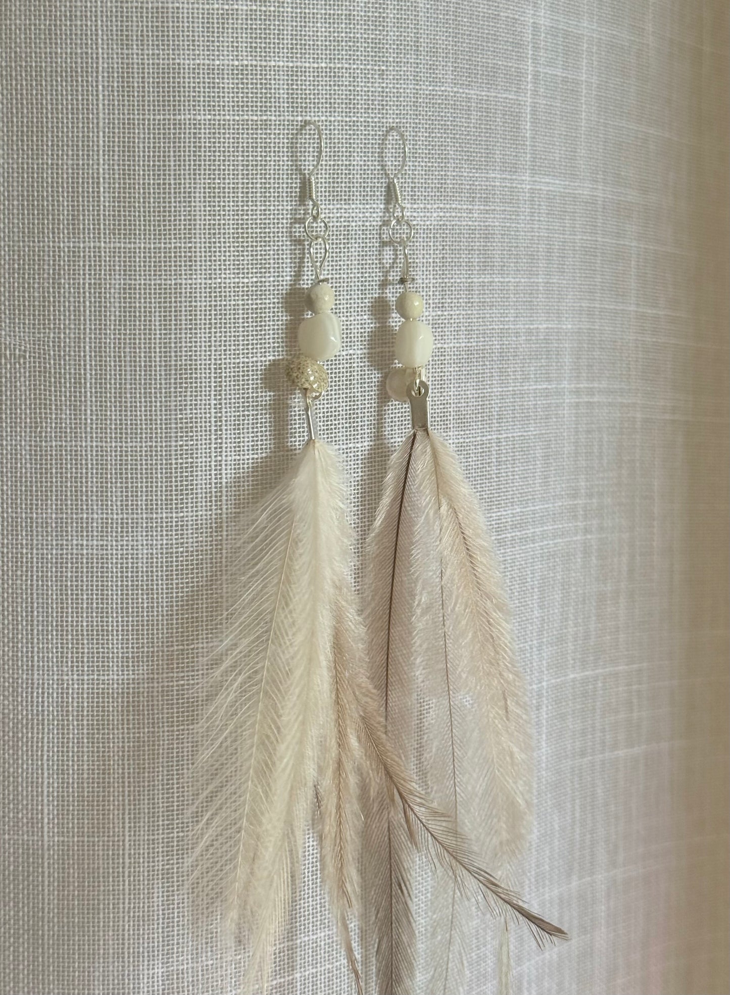 Emu Feather Earrings