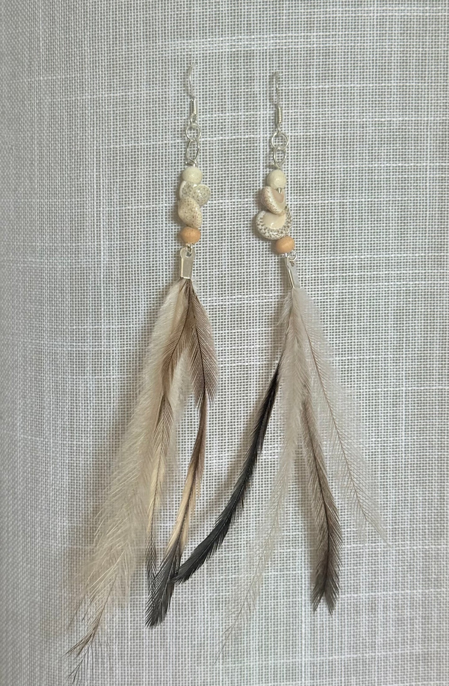 Emu Feather Earrings