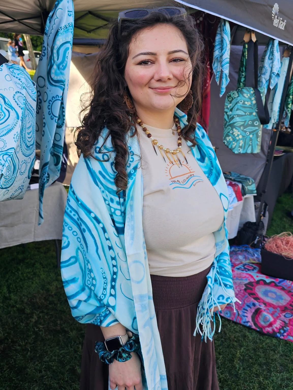 ‘Sea Country Calling’ Winter Scarf