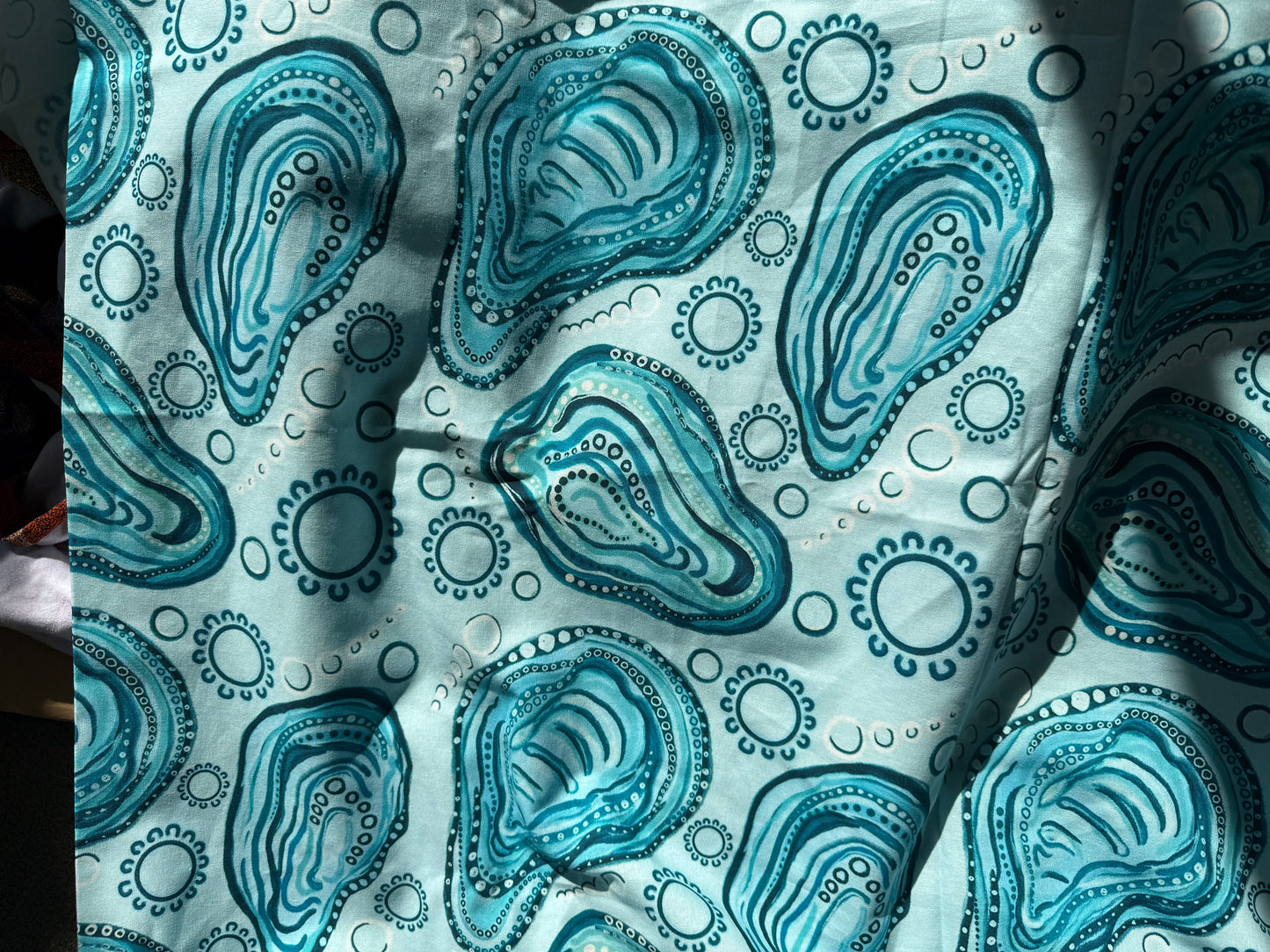 'Sea Country Calling' – 100% Cotton Fabric (By the Metre)