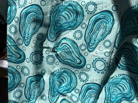 'Sea Country Calling' – 100% Cotton Fabric (By the Metre)