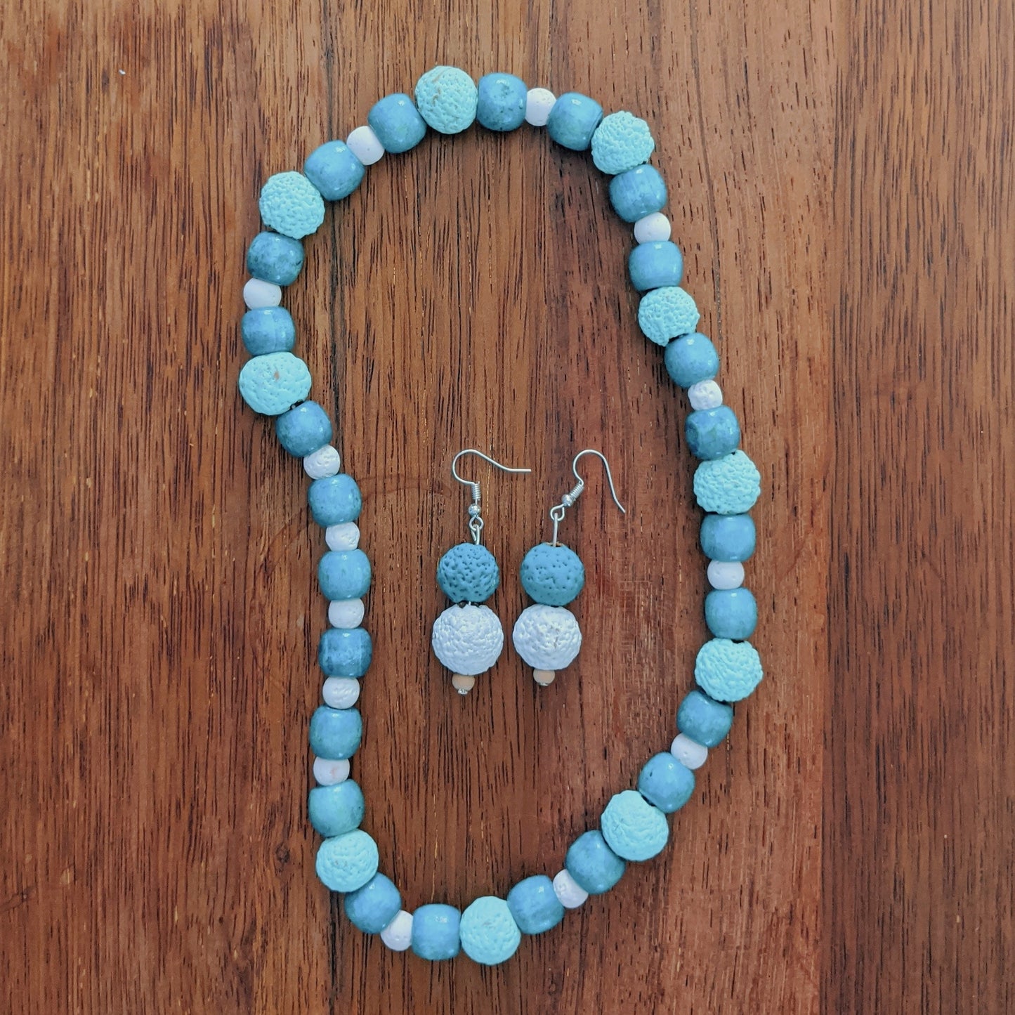 Turquoise Quandong Seed Necklace