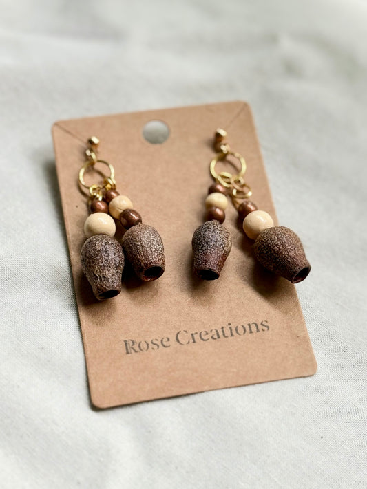 Gum Nut Earrings