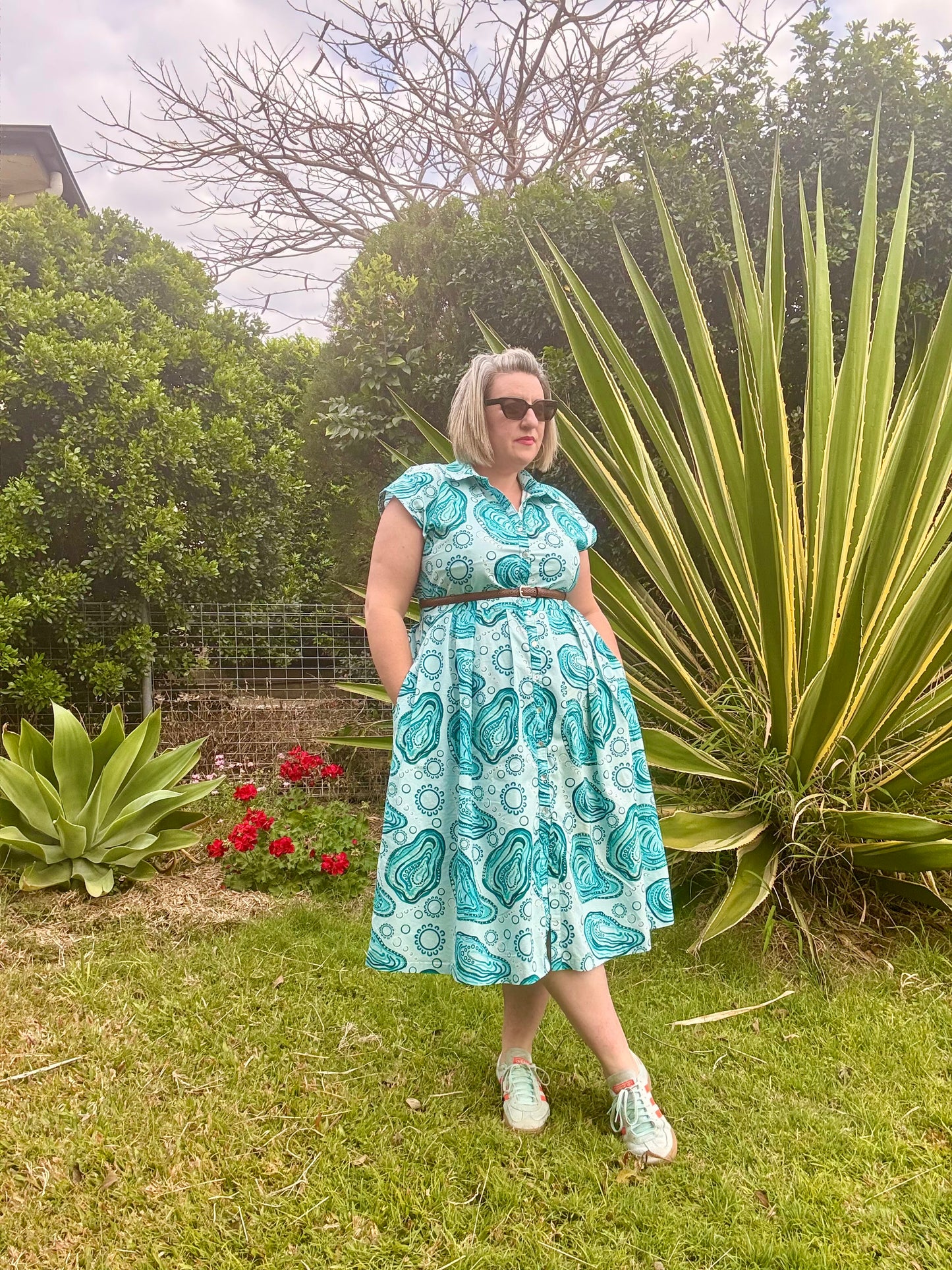 'Sea Country Calling' – 100% Cotton Fabric (By the Metre)
